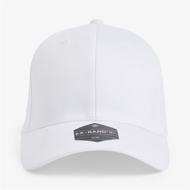 Upfront Crown 1 Ex-Band Cap Fair White