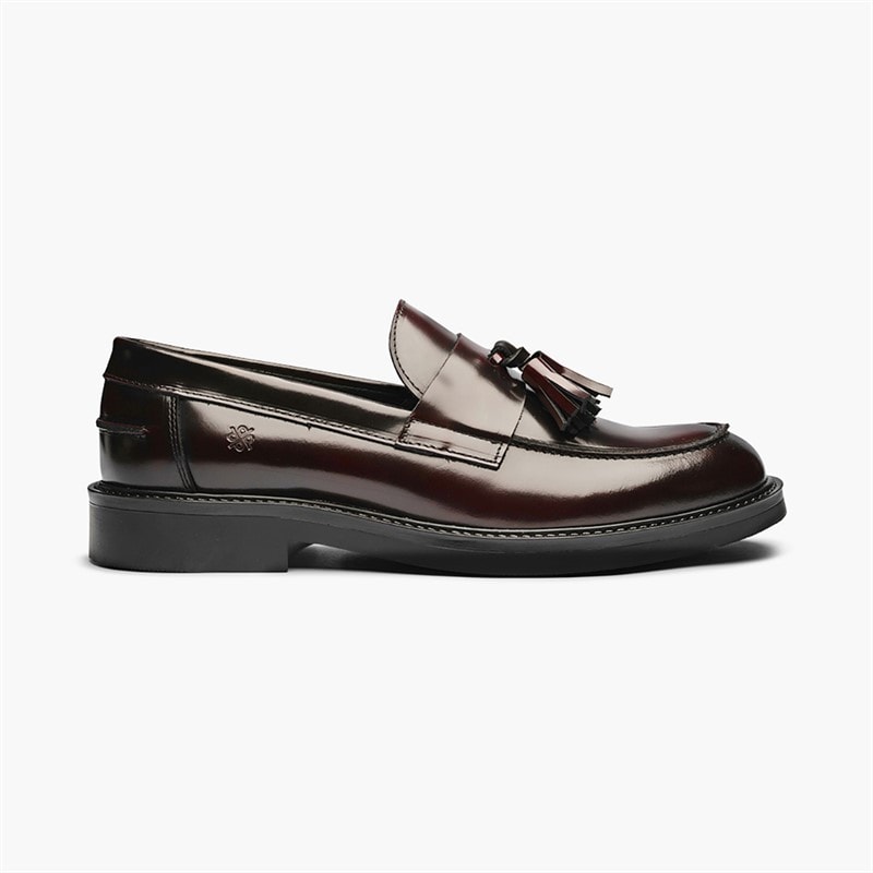 Playboy Footwear Mens Filippo Loafers Bordo Polido - Image 2