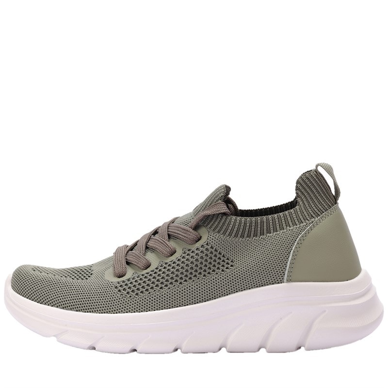 Rugged Gear Womens New Kit Melange Shoes Olive - Image 1
