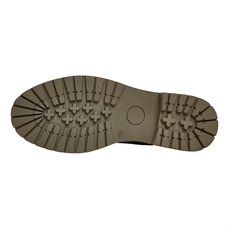 Copenhagen Shoes Womens My Girl Suede Boots 1203 Dk Taupe - Image 2