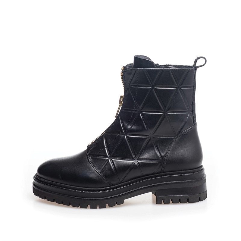 Copenhagen Shoes Womens Moonlight Leather Boots 0001 Black