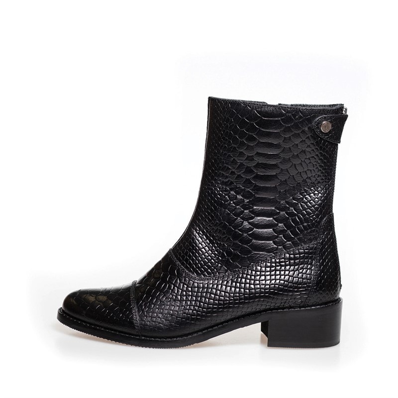 Copenhagen Shoes Womens She Black Boots 001 Black