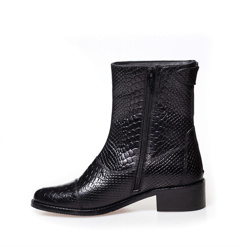 Copenhagen Shoes Womens She Black Boots 001 Black - Image 2