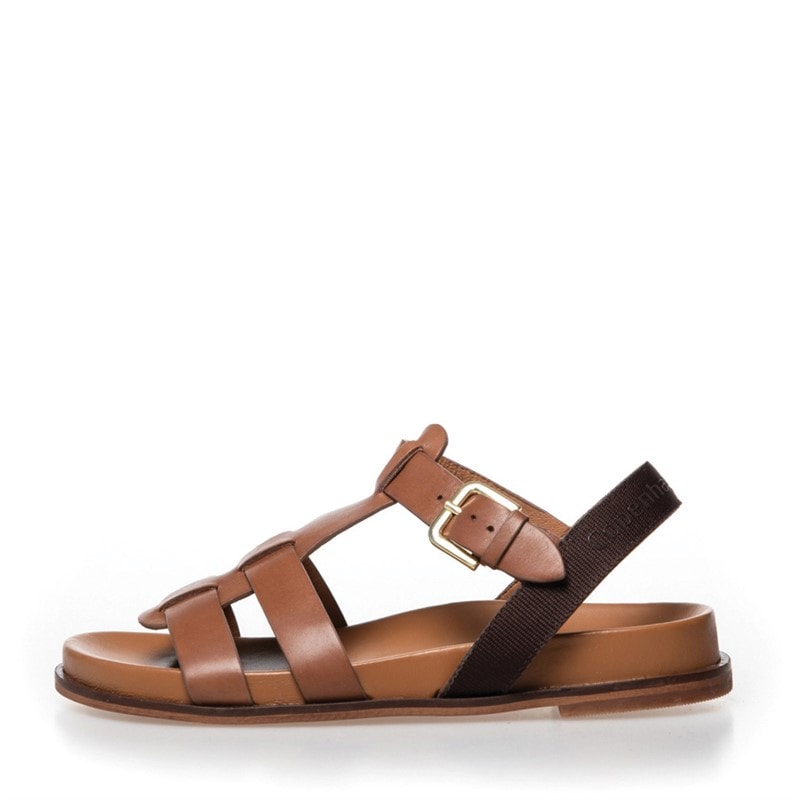 Copenhagen Shoes Womens Sandals 0241 Cognac