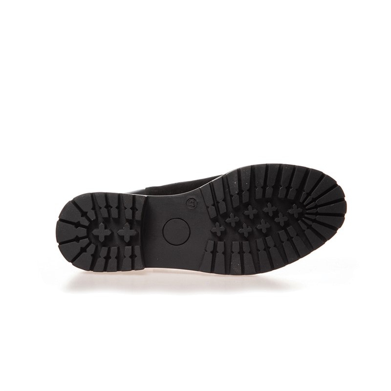 Copenhagen Shoes Womens Fall 21 Suede Boots 001 Black - Image 2