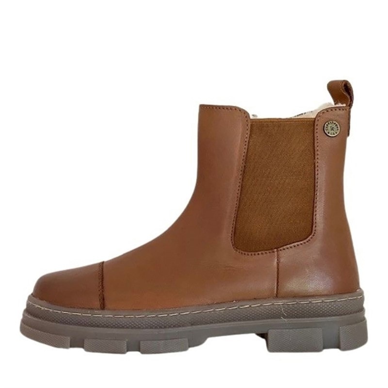 Copenhagen Shoes Girls Good Looking Low Boots 112 Cognac