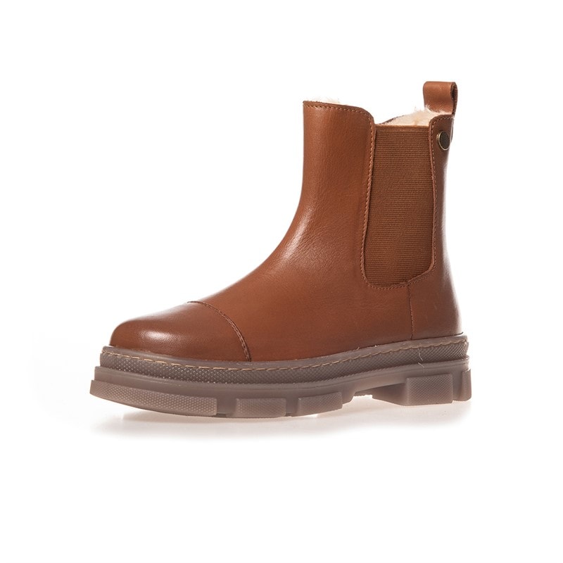 Copenhagen Shoes Girls Good Looking Low Boots 112 Cognac - Image 2