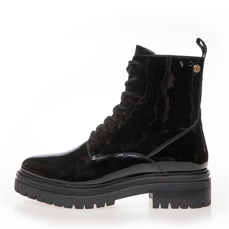 Copenhagen Shoes Womens Rocka Laze Boots 0011 Black Patent