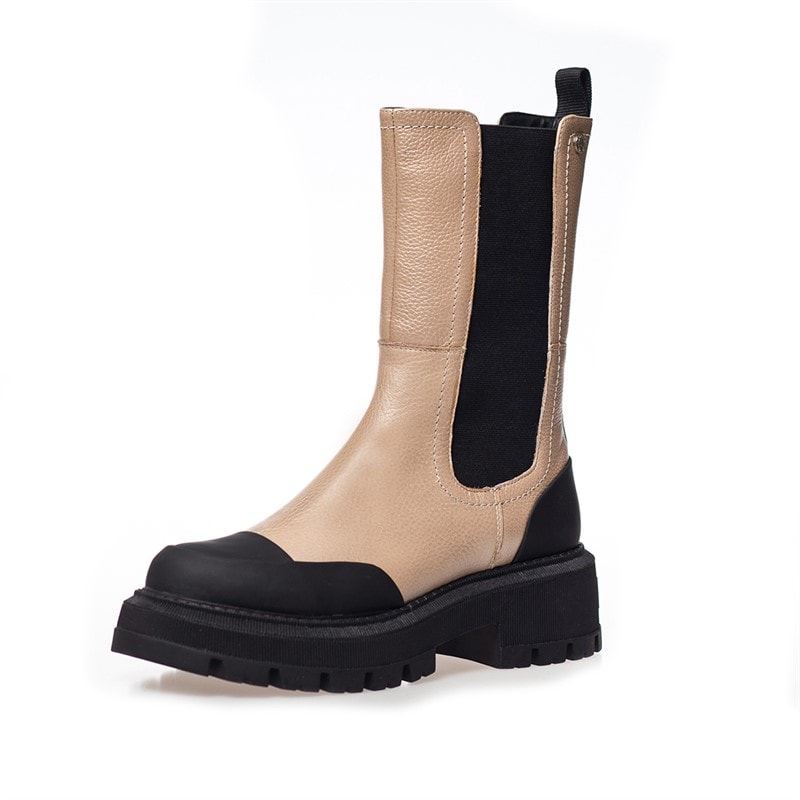 Copenhagen Shoes Womens Sally Girl 23 Boots 0051 Gold - Image 2