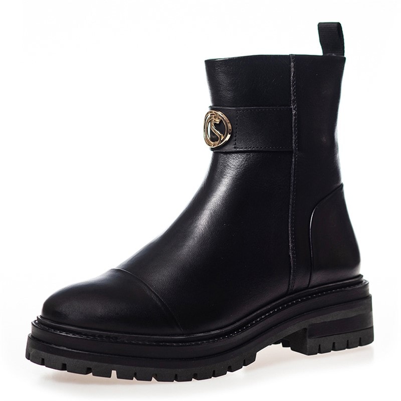 Copenhagen Shoes Womens All Good Vibes Boots 0001 Black - Image 2