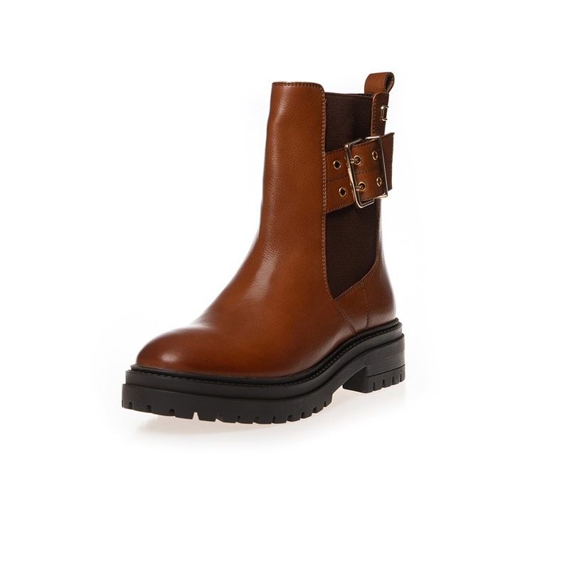 Copenhagen Shoes Womens Its Like Fall Boots 0241 Cognac - Image 4