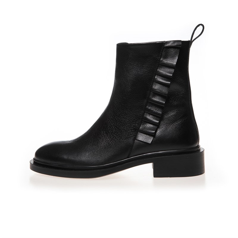 Copenhagen Shoes Womens The Fashion Love Boots 0001 Black - Image 2