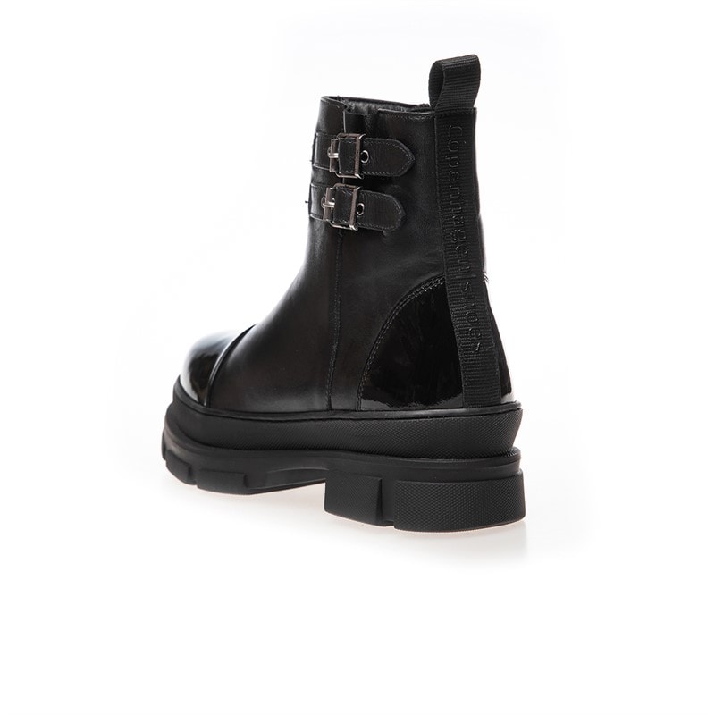 Copenhagen Shoes Womens Follow The Way Boots 038 Black Patent - Image 3