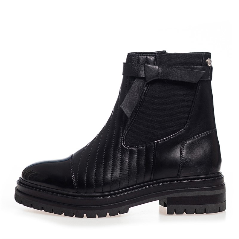 Copenhagen Shoes Womens When Autumn Comes Boots 0011 Black Patent