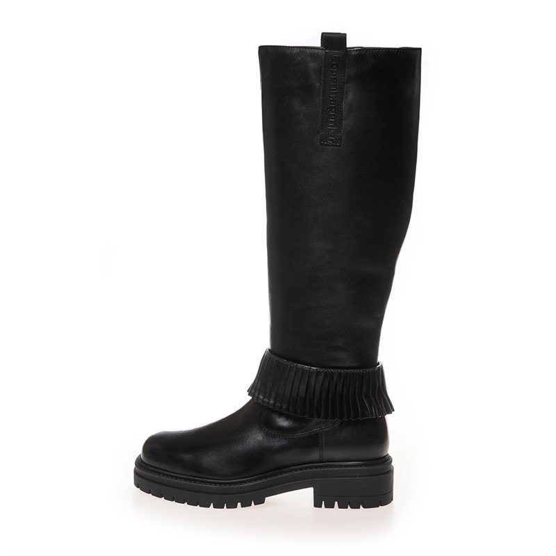 Copenhagen Shoes Womens Because You Can Long Boots 0001 Black