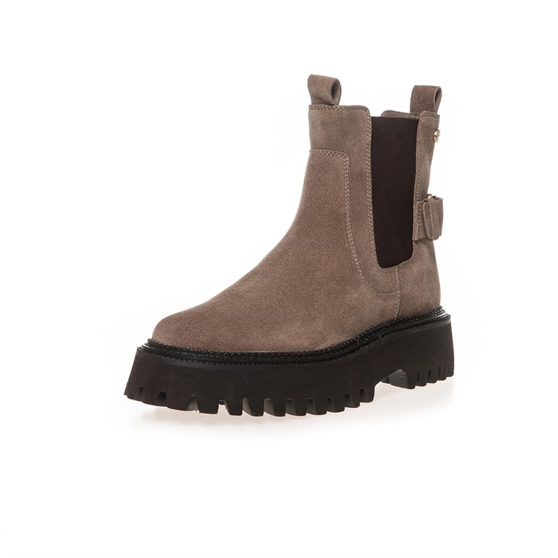 Copenhagen Shoes Womens Magic Moment Suede Boots 0024 Dark Beige (Dodo) - Image 2