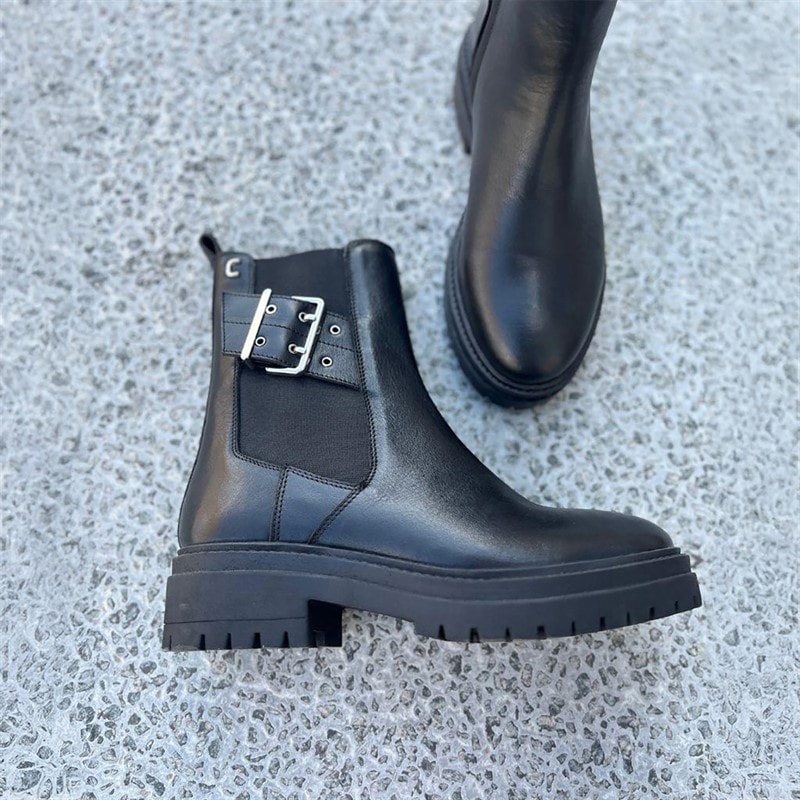 Copenhagen Shoes Womens Its Like Fall Boots 0001 Black
