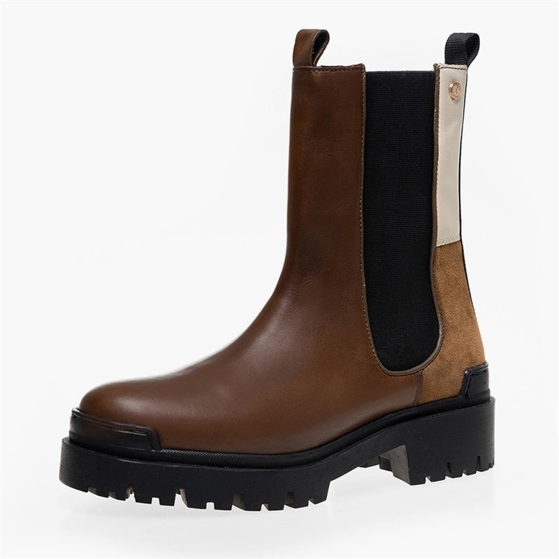 Copenhagen Shoes Womens Passion Boots 853 Brown Multi - Image 2