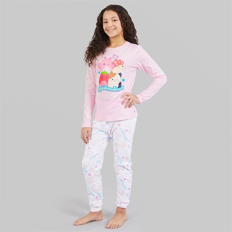 Squishmallows Girls Pyjama Set Ballerina/White - Image 2