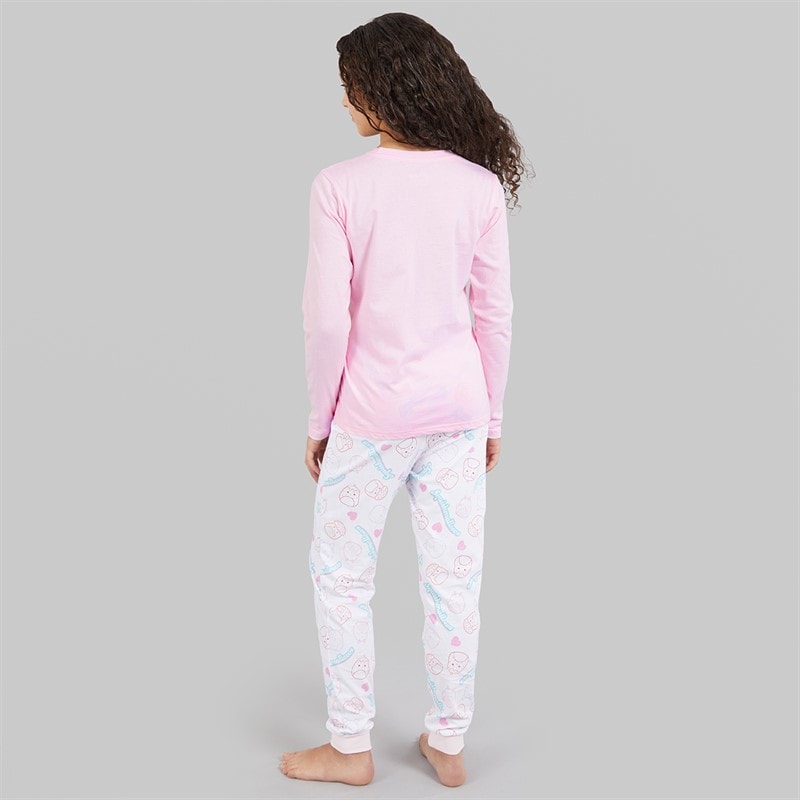 Squishmallows Girls Pyjama Set Ballerina/White - Image 3