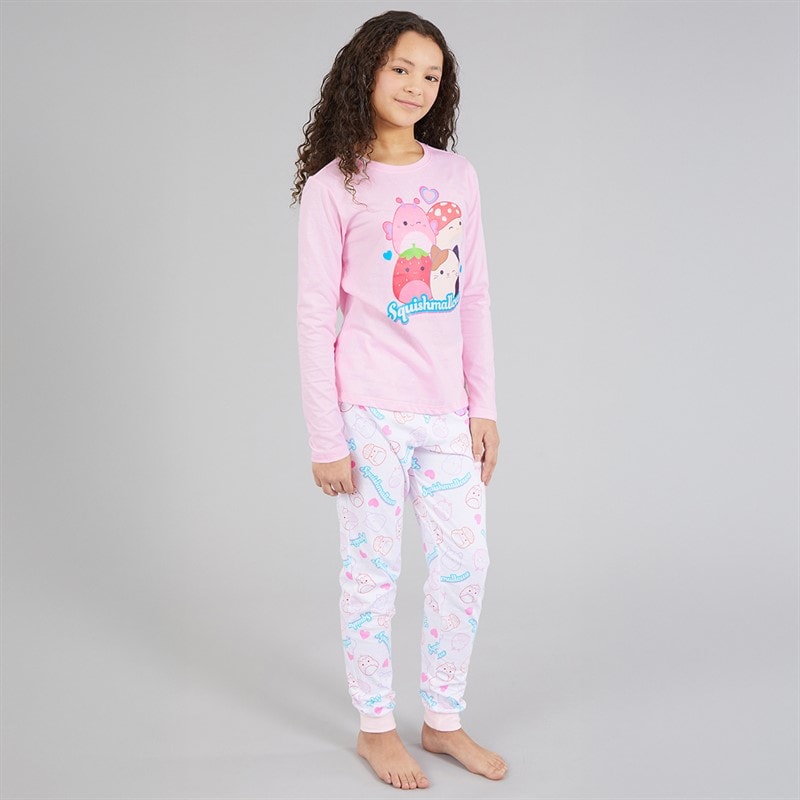 Squishmallows Girls Pyjama Set Ballerina/White - Image 4