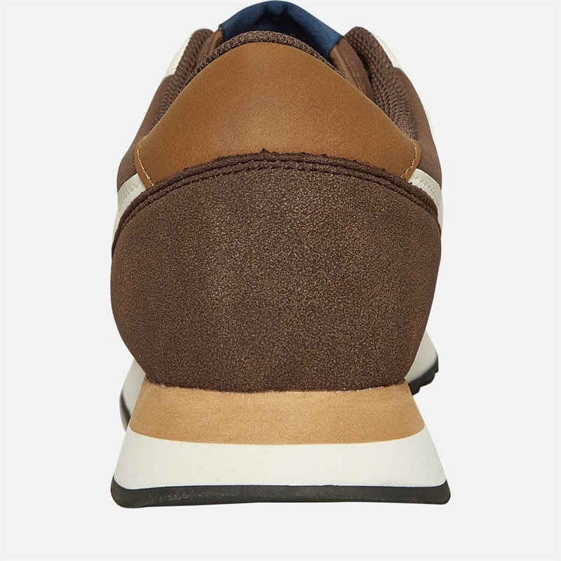 GAP Mens Sandiego II Retro Trainers Brown - Image 3
