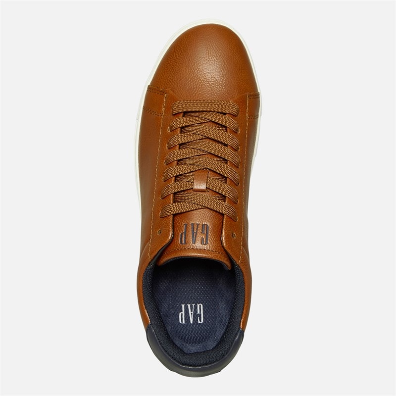 GAP Mens Memphis Cupsole Trainers Ginger Biscuit - Image 4