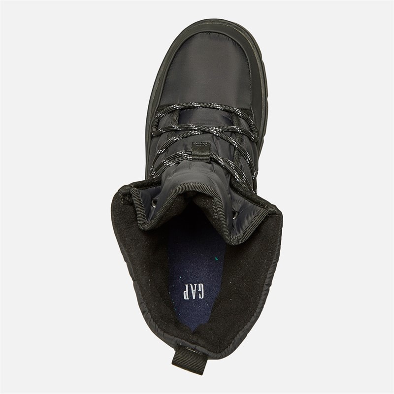 GAP Womens Richmond Winter High Snow Boots Black - Image 4