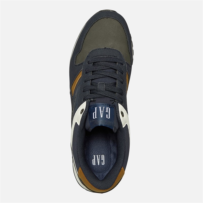 GAP Mens Sandiego II Retro Trainers Navy - Image 4