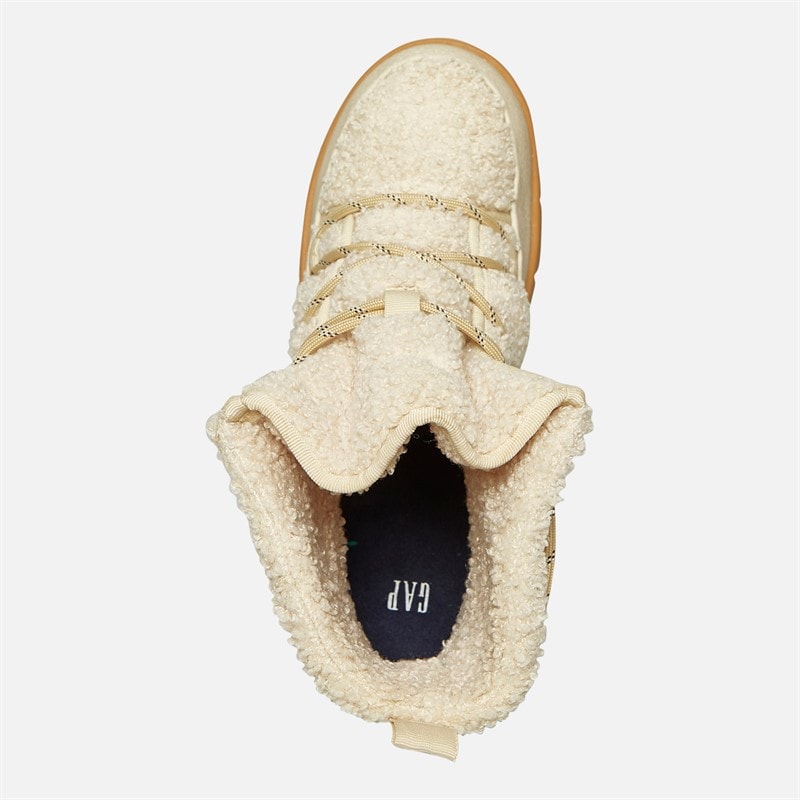 GAP Womens Richmond Winter High Snow Boots Sand - Image 4