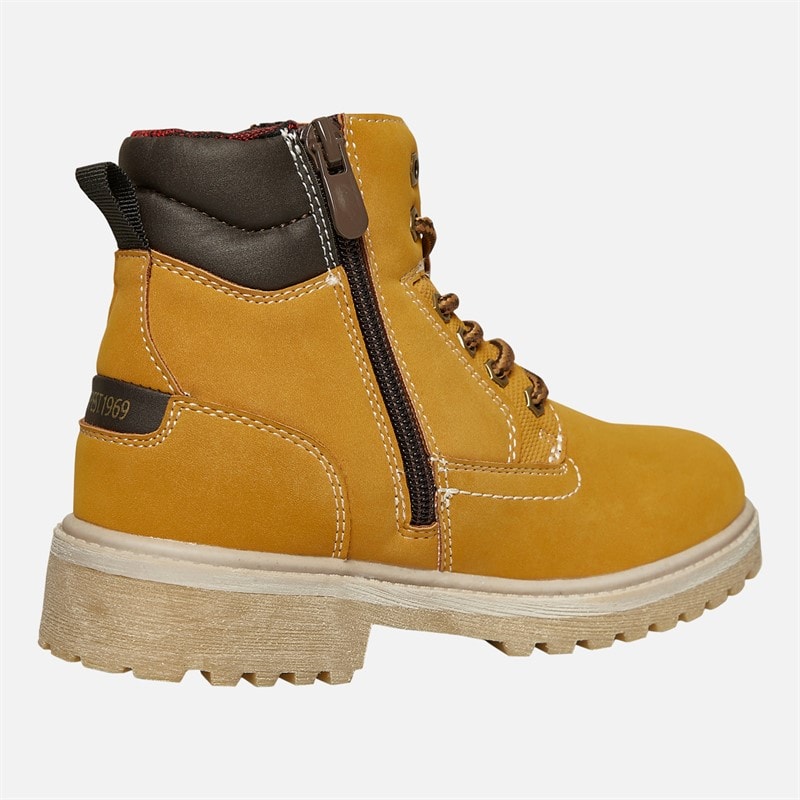 GAP Boys Dayton II Mid Lace Boots Yellow Royal - Image 5