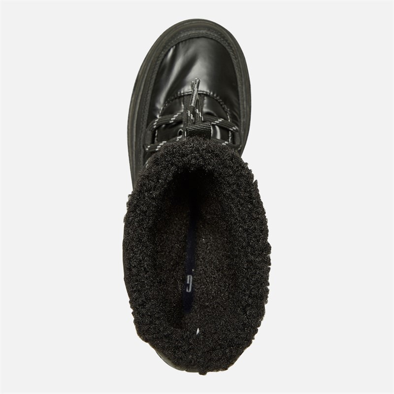GAP Womens Paradise High Nylon Snow Boots Black - Image 4