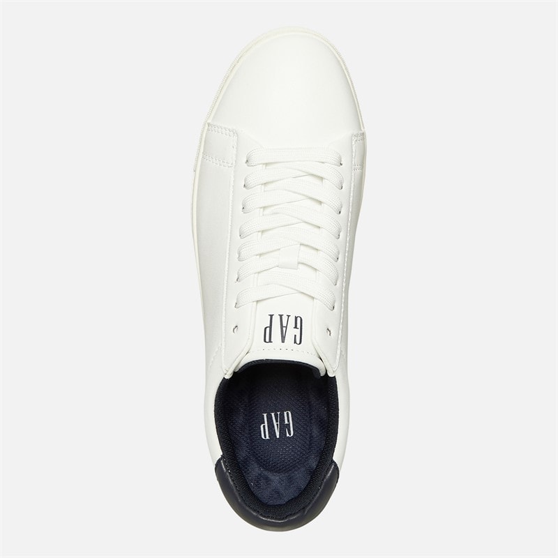 GAP Mens Memphis Cupsole Trainers White - Image 4