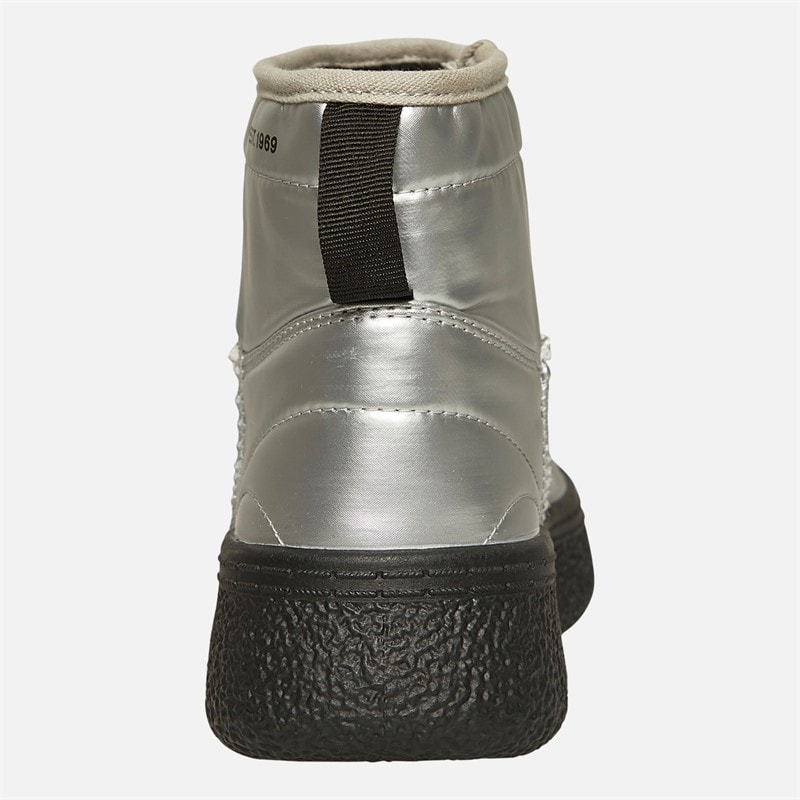 GAP Girls Alaska Mid Snow Boots Silver - Image 3