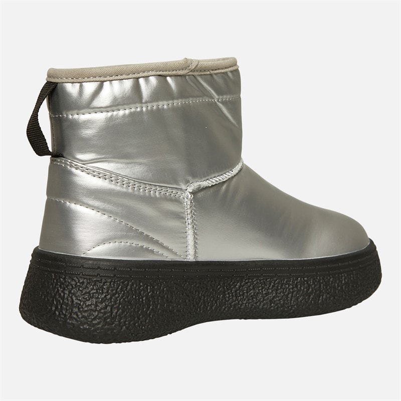 GAP Girls Alaska Mid Snow Boots Silver - Image 5