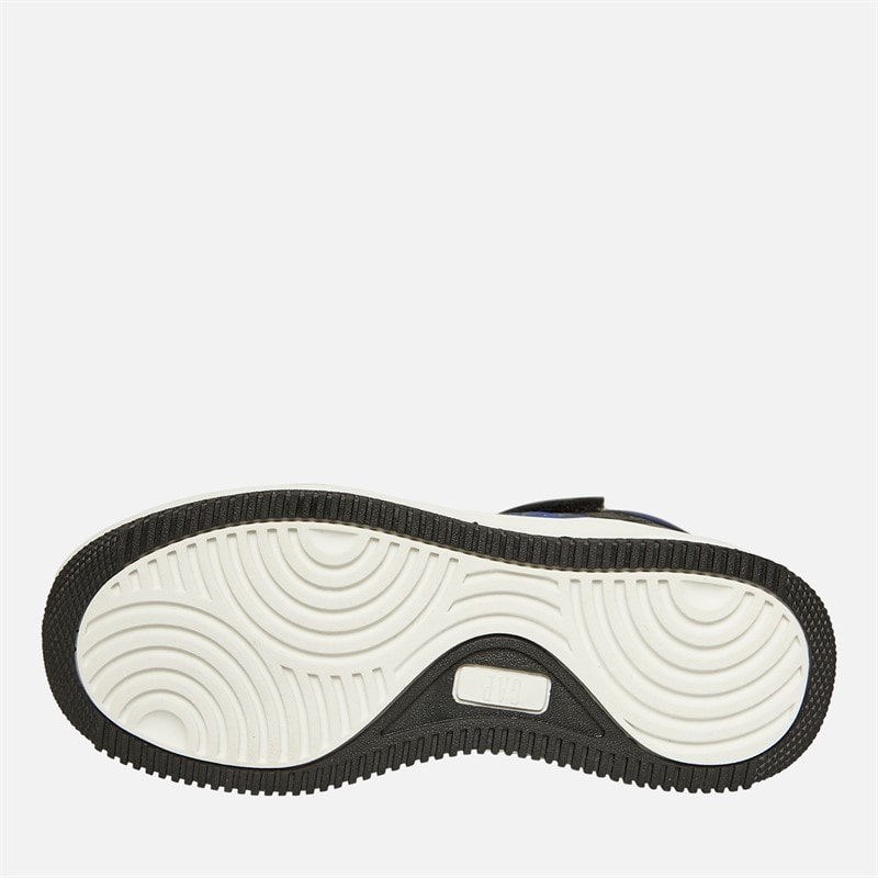 GAP Boys Boston Mid Trainers Black/Blue - Image 2