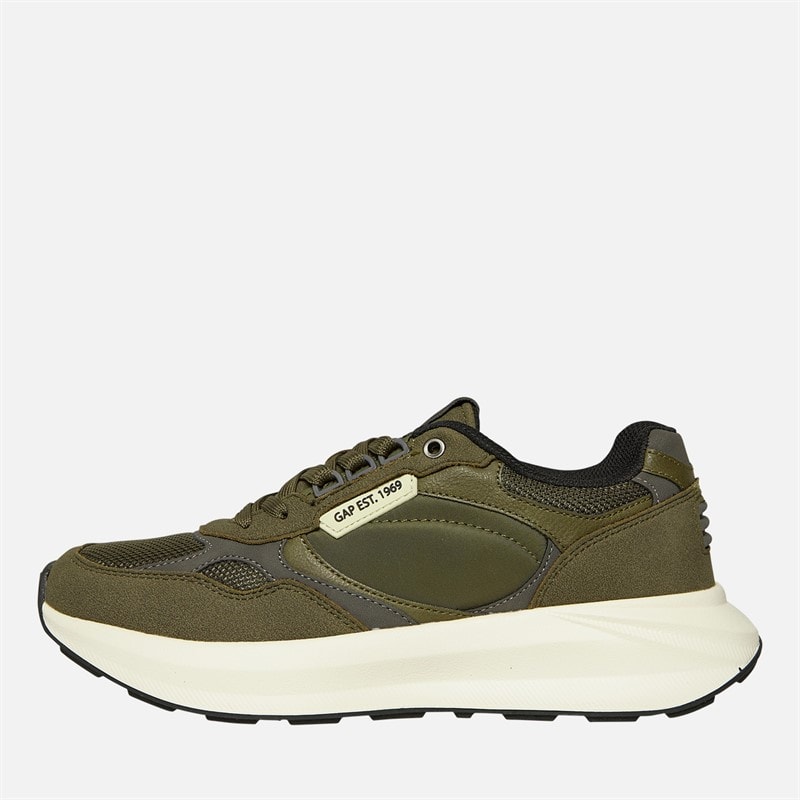 GAP Mens Speed Trainers Olive - Image 1