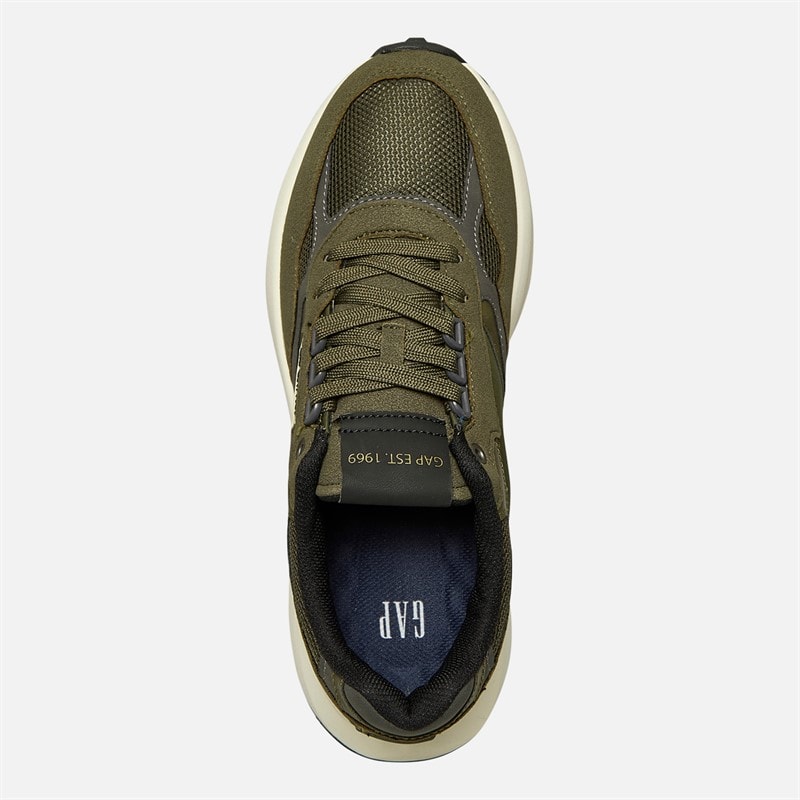 GAP Mens Speed Trainers Olive - Image 4