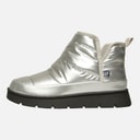 GAP Womens Richmond Mid Metallic Snow Boots Silver