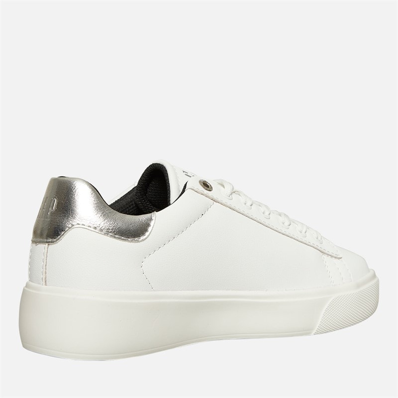 GAP Womens Cary Cupsole Trainers White - Image 5