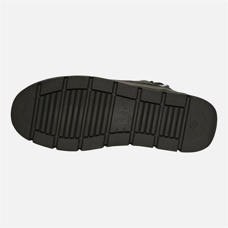 GAP Womens Richmond Mid Metallic Snow Boots Black - Image 2