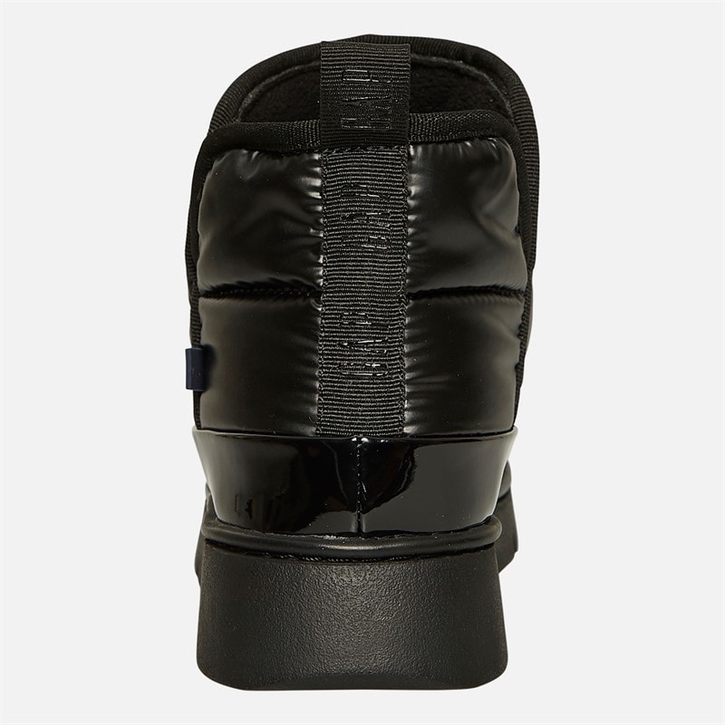 GAP Womens Richmond Mid Metallic Snow Boots Black - Image 3