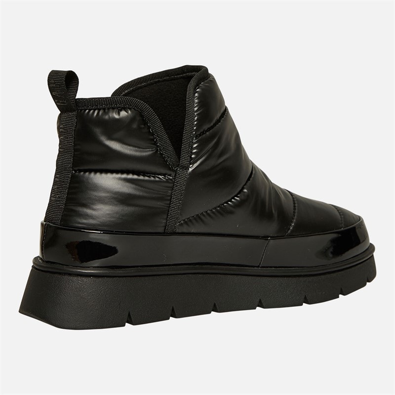 GAP Womens Richmond Mid Metallic Snow Boots Black - Image 5