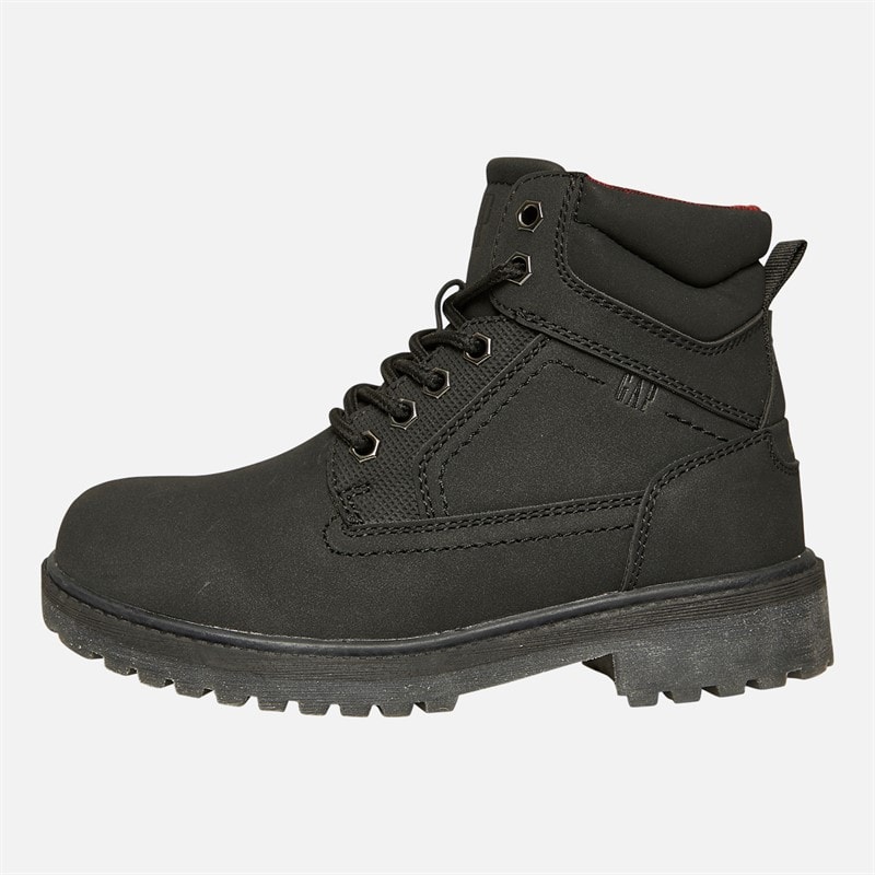 GAP Boys Dayton II Mid Lace Boots Black