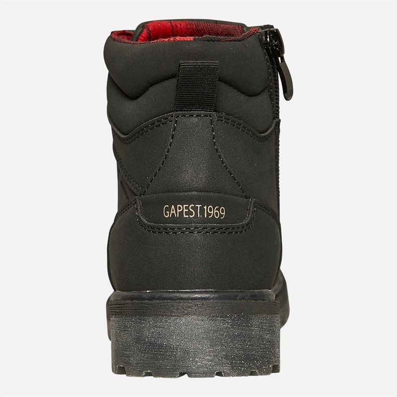 GAP Boys Dayton II Mid Lace Boots Black - Image 3