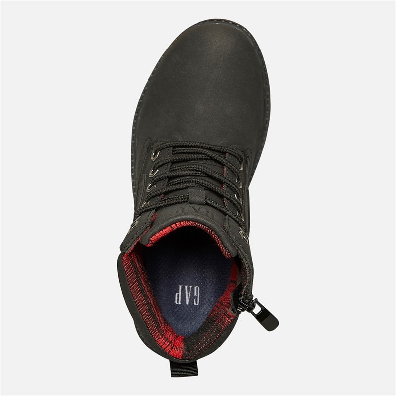 GAP Boys Dayton II Mid Lace Boots Black - Image 4