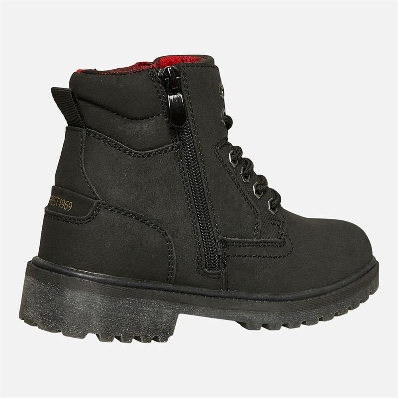 GAP Boys Dayton II Mid Lace Boots Black - Image 5