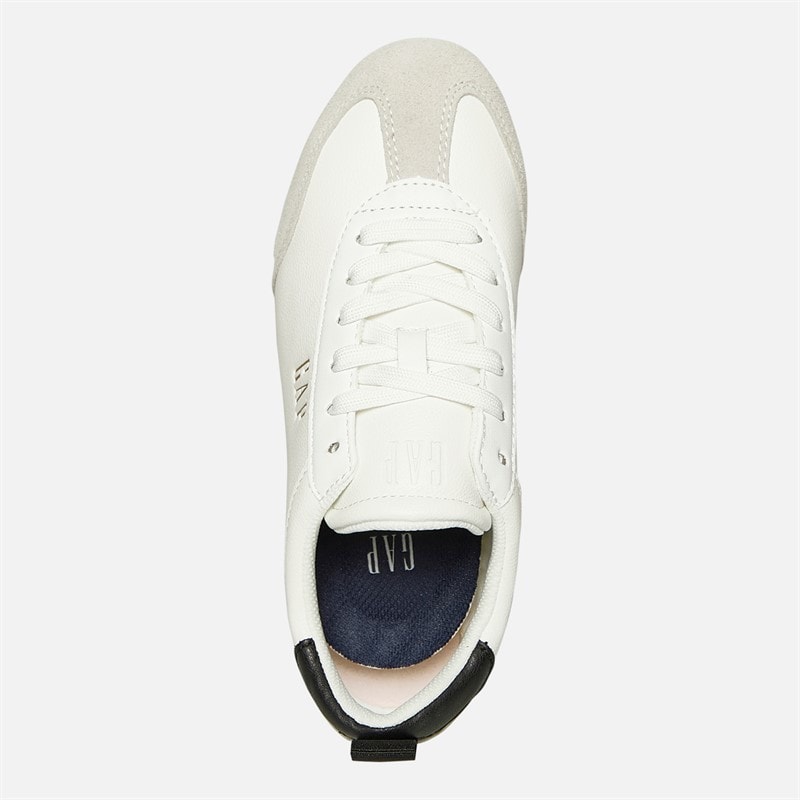 GAP Womens Miami Low Profile Trainers White - Image 4