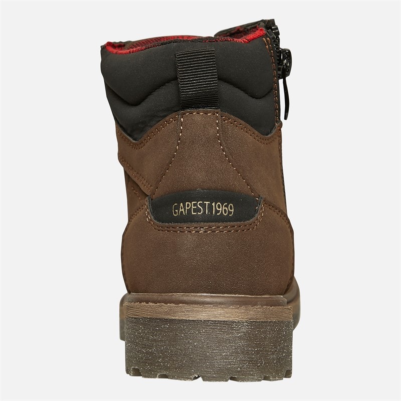 GAP Boys Dayton II Mid Lace Boots Sepia - Image 3