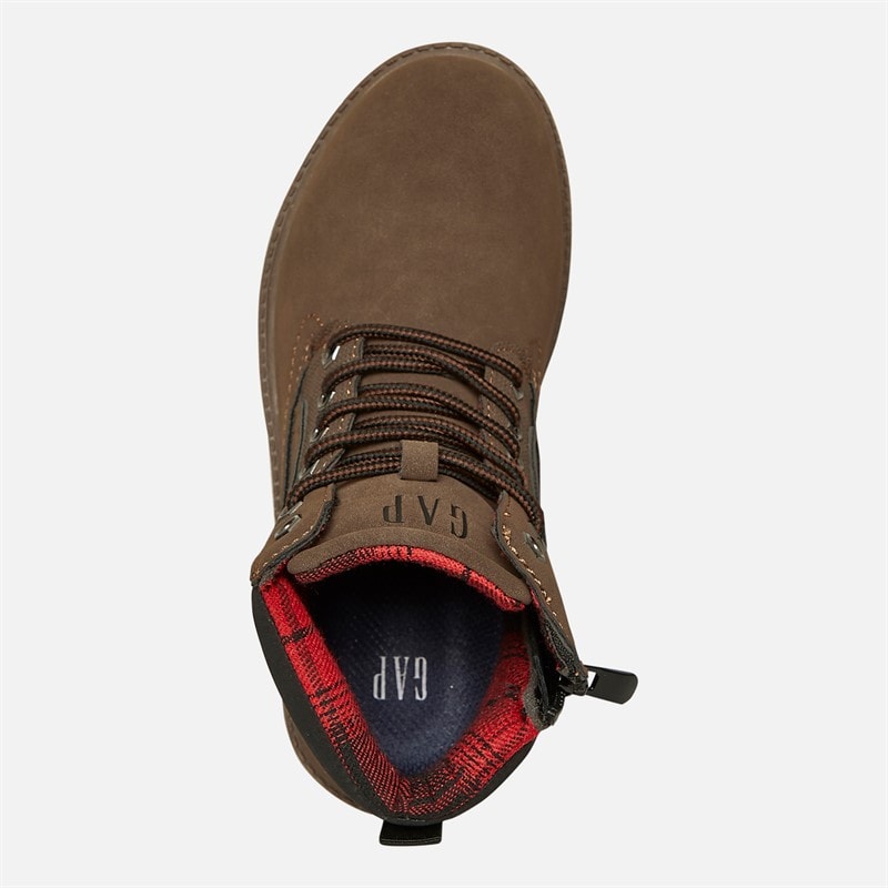 GAP Boys Dayton II Mid Lace Boots Sepia - Image 4